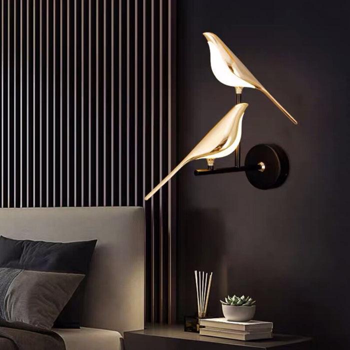 Aviora Magnetic Bird Lamp – Designer LED Accent Light | Modern Table & Wall Lighting