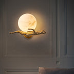 Modern Creative Marble Wall Lamp – Scandinavian Elegance with Artistic Character