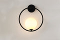 Nidia Luxe Wall Light – Designer Glass & Metal Sconce | Elegant Gold Accent Lighting