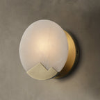 Scandinavian Minimalist Marble Wall Lamp – Refined Luxury with Nordic Simplicity