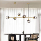 Orb Glass Globe Pendant Light – Modern Multi-Globe Hanging Lamp