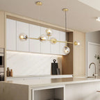Orb Glass Globe Pendant Light – Modern Multi-Globe Hanging Lamp