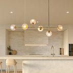 Orb Glass Globe Pendant Light – Modern Multi-Globe Hanging Lamp