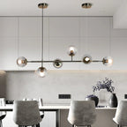 Orb Glass Globe Pendant Light – Modern Multi-Globe Hanging Lamp