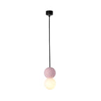 Orbis Stone Pendant Light – Contemporary Cement Hanging Lamp | Sculptural Glass Lighting | Modern Architectural Décor