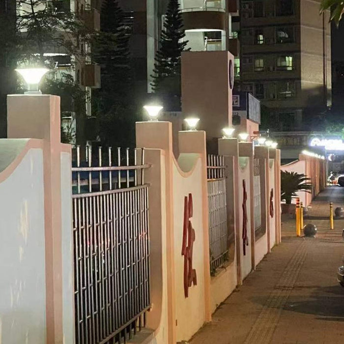 Waterproof Solar Pillar Light – Outdoor LED Post Light | IP65 Solar Garden & Fence Lighting
