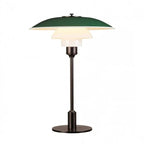 Disc Multilayer Metal Table Lamp – Layered Elegance with Atmospheric Lighting