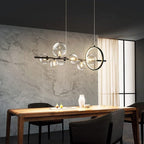 Bubble Glass Chandelier – Modern Artistic Ceiling Light | Sculptural Ambient Interior Lighting
