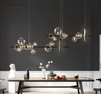 Bubble Glass Chandelier – Modern Artistic Ceiling Light | Sculptural Ambient Interior Lighting