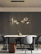 Bubble Glass Chandelier – Modern Artistic Ceiling Light | Sculptural Ambient Interior Lighting