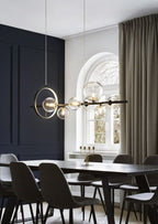 Bubble Glass Chandelier – Modern Artistic Ceiling Light | Sculptural Ambient Interior Lighting