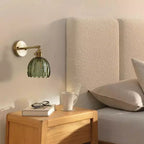 Florabelle Glass Wall Light – Vintage Tulip Sconce | Elegant Floral Accent Lighting