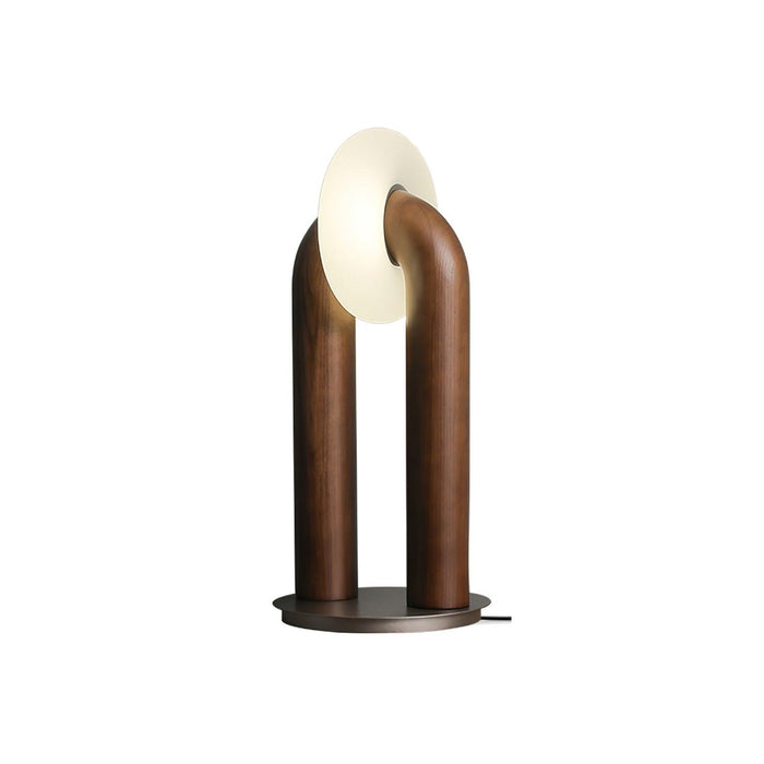 Arch Light Wireless LED Table Lamp – Modern Curved Design with Natural Elegance