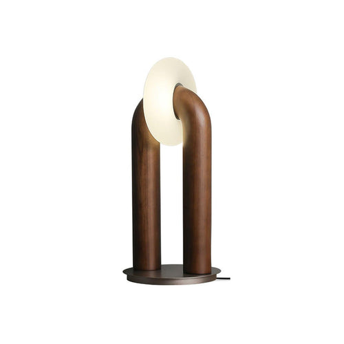 Arch Light Wireless LED Table Lamp – Modern Curved Design with Natural Elegance