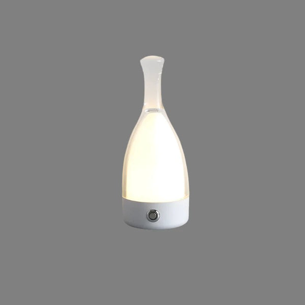 VinoGlow Rechargeable Table Lamp – Decorative Bottle Light | Dimmable Ambient LED Design