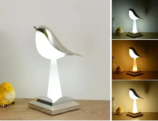 Ekster Bird Table Lamp – Nature-Inspired Design with Charming Illumination