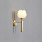 Rosé Marble Wall Light – Luxury Floral Sconce | Elegant Romantic Accent Lighting