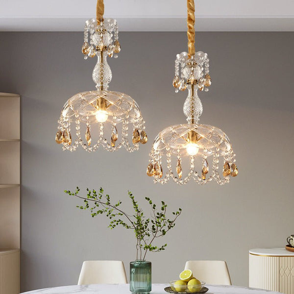 Handcrafted Rattan Pendant Light – Natural Boho Hanging Lamp | Warm Organic Interior Lighting