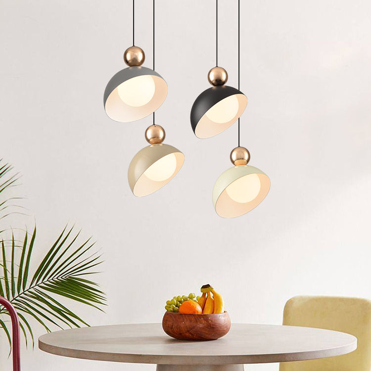 Adjustable Glass Pendant Chandelier – Modern LED Ceiling Light | Elegant Dining Room Lighting