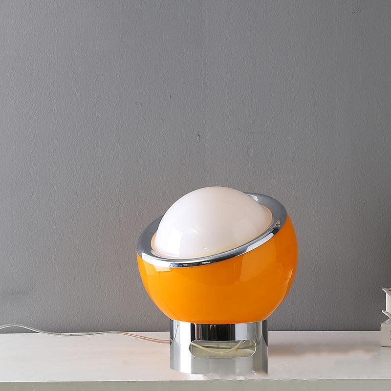 Atelier Opal Table Lamp – Bauhaus Glass Table Light | Minimalist Designer Lighting for Modern Interiors