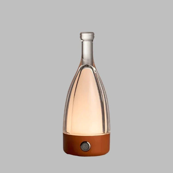 Rechargeable Wine Bottle Night Light – Decorative LED Table Lamp with Touch Control