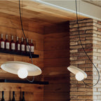 Gridora Nordic Pendant Light – Modern LED Hanging Lamp | Geometric Designer Ceiling Light for Contemporary Interiors