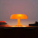 Mushroom Minimalist Table Lamp – Scandinavian Design with Functional Elegance