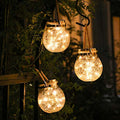 3-Piece Solar Glass Light Set – Decorative Solar Garden Lights | Outdoor LED Lighting
