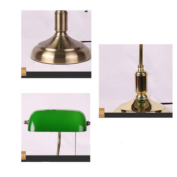 European Glazed Table Lamp – Classic Design with Timeless Elegance