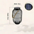 EmulanceGlo LED Solar Lamp – Decorative Solar Outdoor Light | IP55 Weather-Resistant Garden Lighting